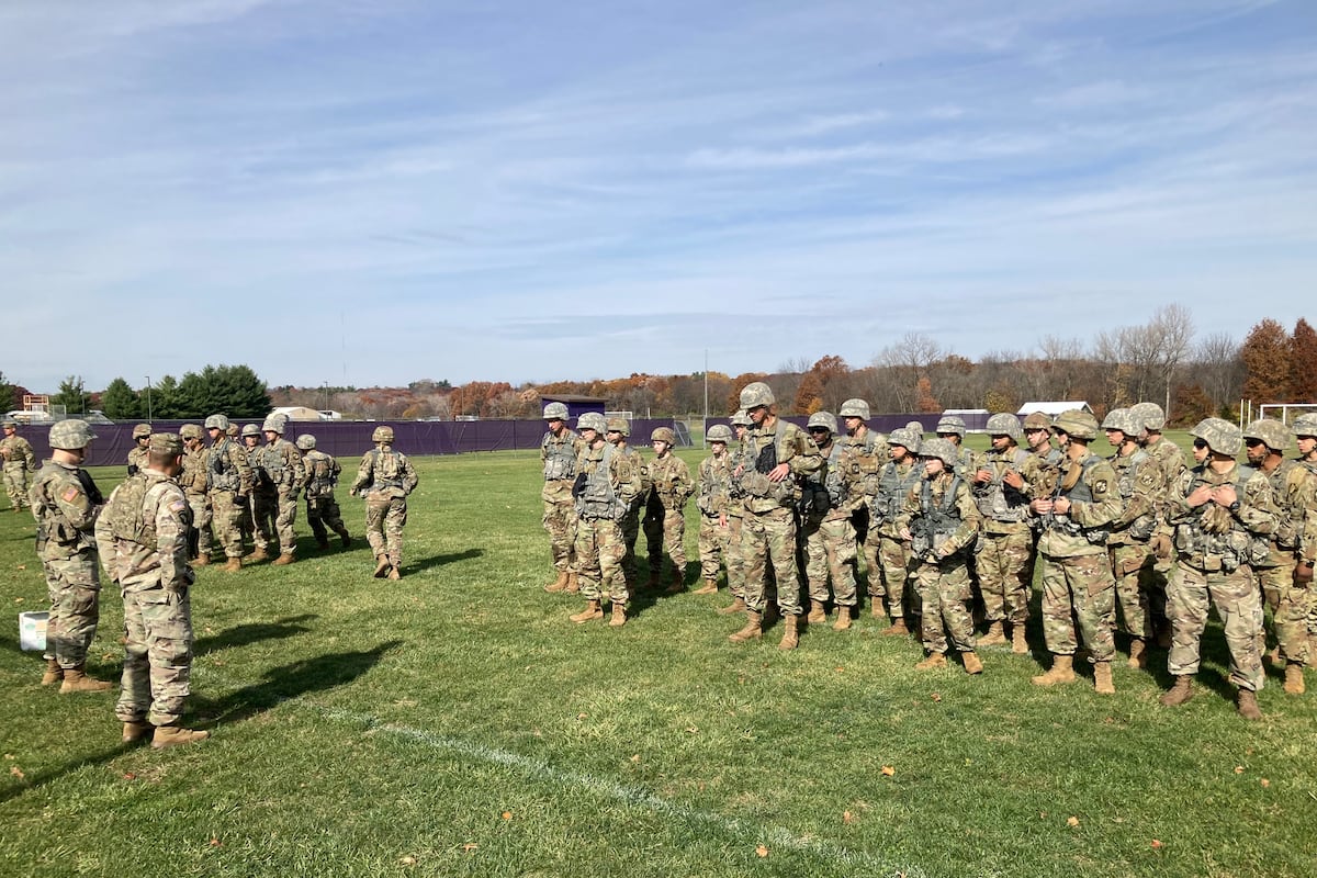 ROTC cadets take classroom learning into the field with four-day ...