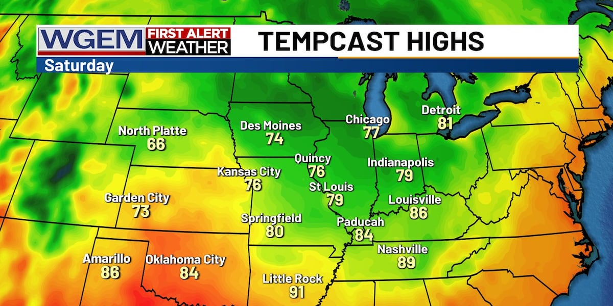 Wgem Map Not your typical start to August