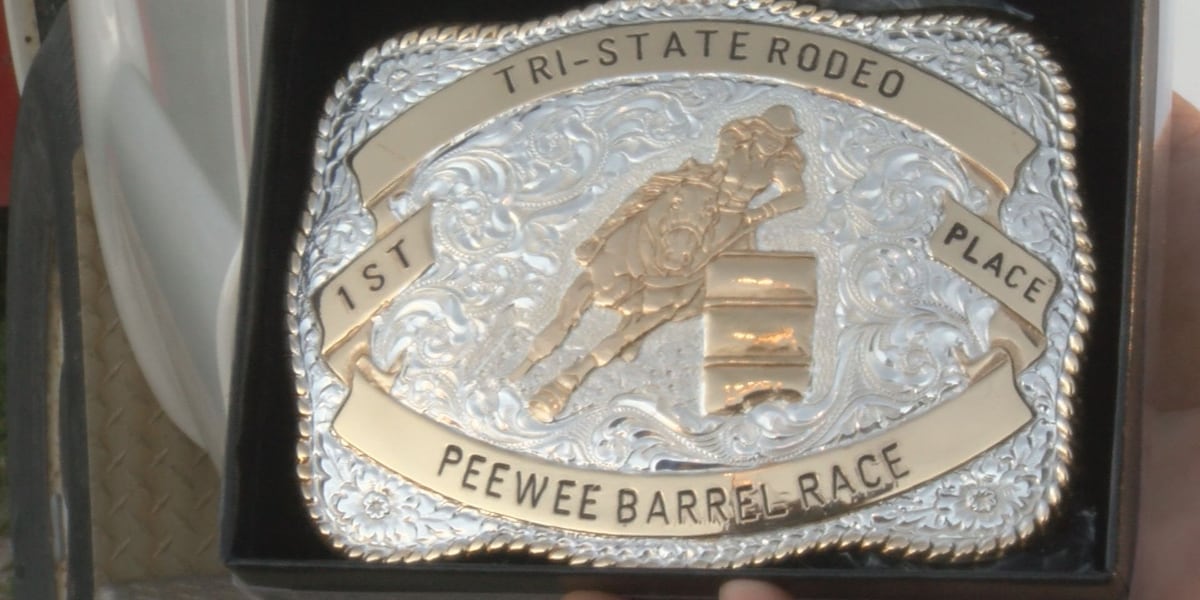 Tri-State Rodeo hosts annual Pee Wee Barrels race