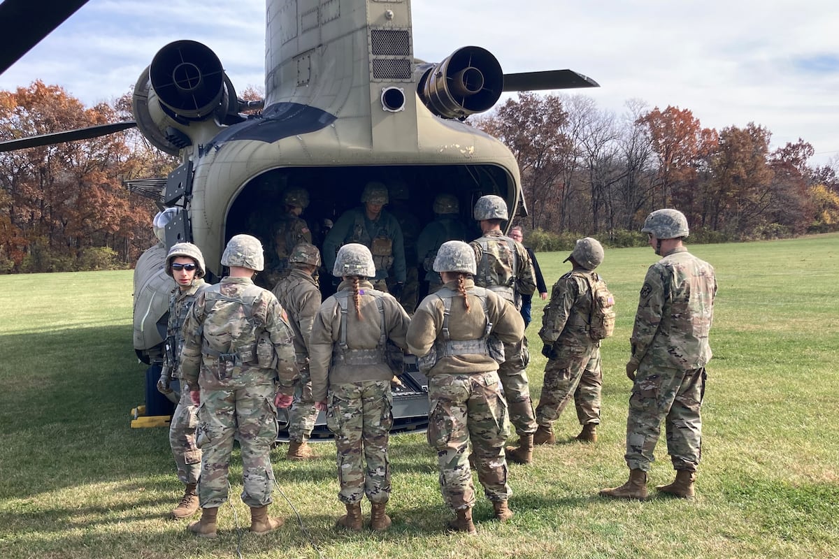 Rotc Training ROTC cadets take classroom learning into the field with four-day ...