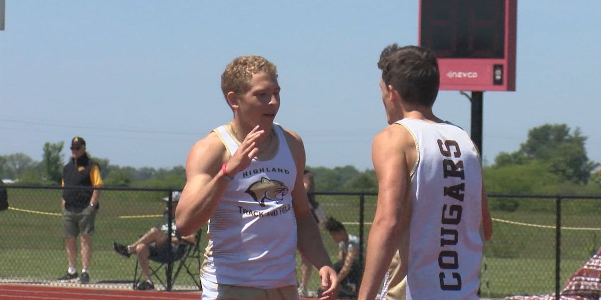 District track brings the speed, Quincy Notre Dame brings the sweep