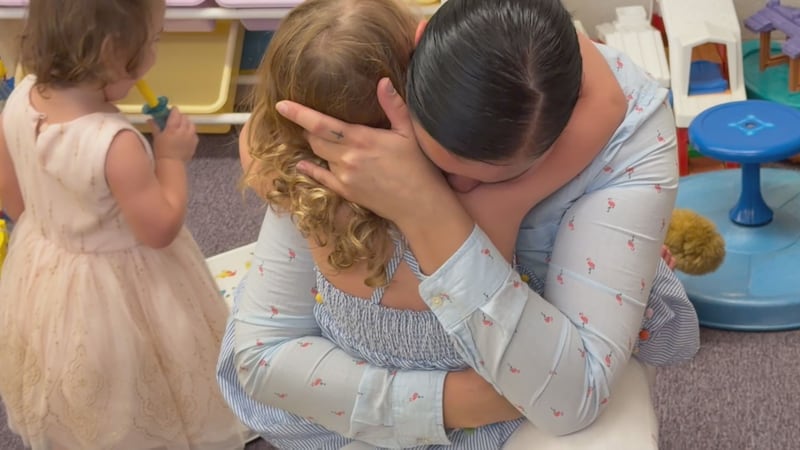 The family fled their home in Eastern Europe when the husband and his father were stabbed for...