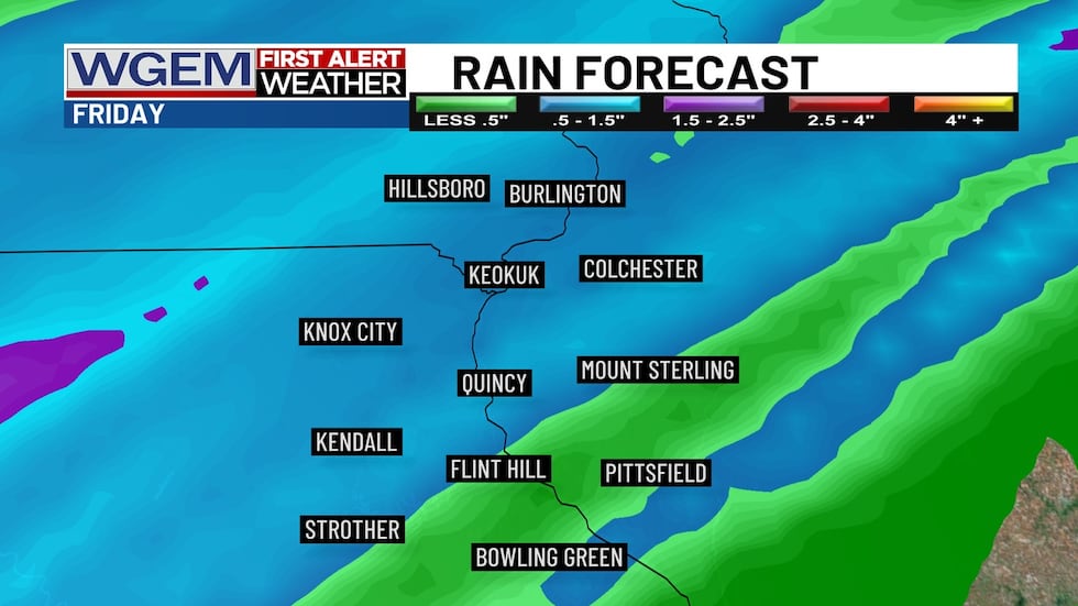 Wgem Map Things Are About to Get Wet — Here’s When