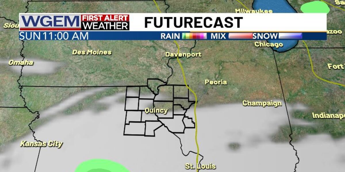 Wgem Map Tri-States look to dodge rain chances