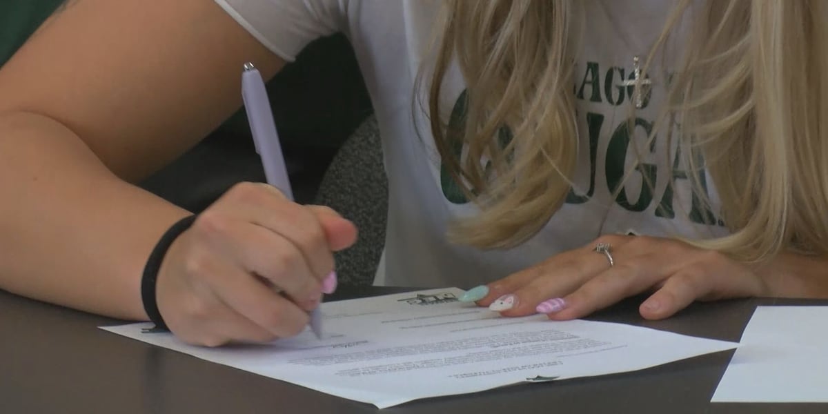 Macomb athletes Ella Hare and Dakota Thorman sign to continue careers at the next level