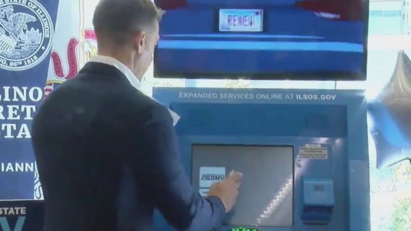 Fast Dmv Queue Illinois Secretary of State unveils ‘Fast Lane’ DMV kiosks