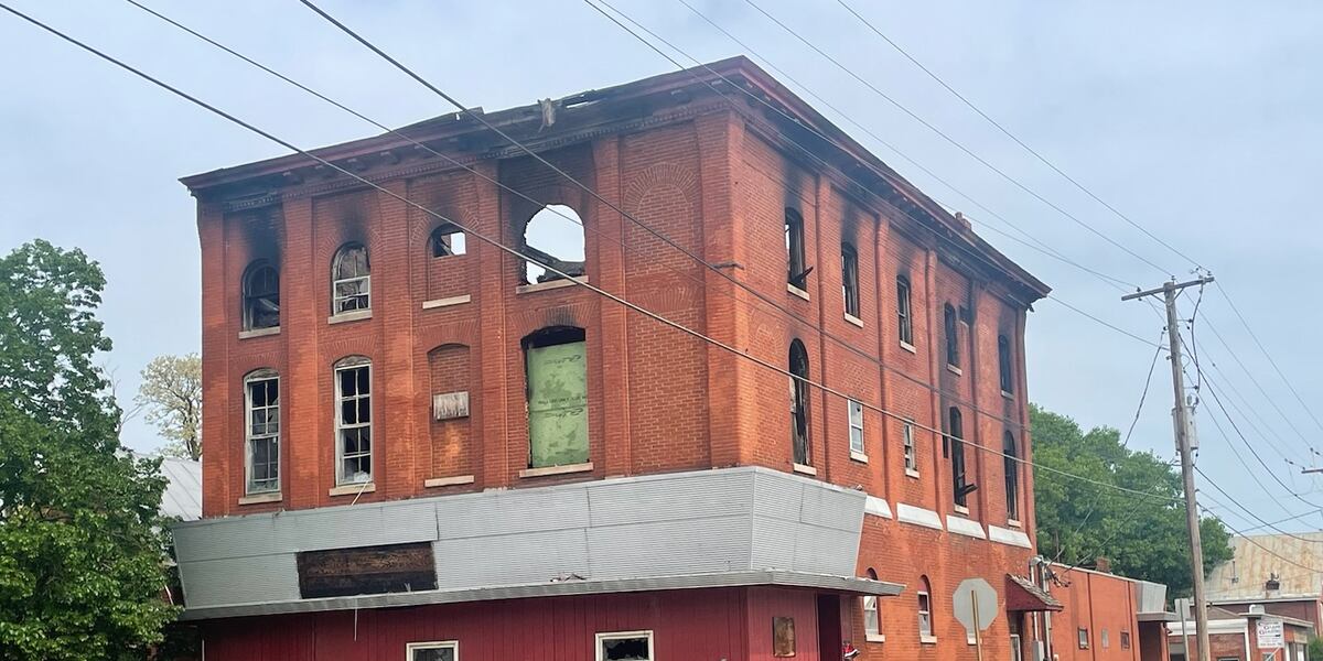 Wgem Building Investigation into cause of fire at vacant building begins, property ...