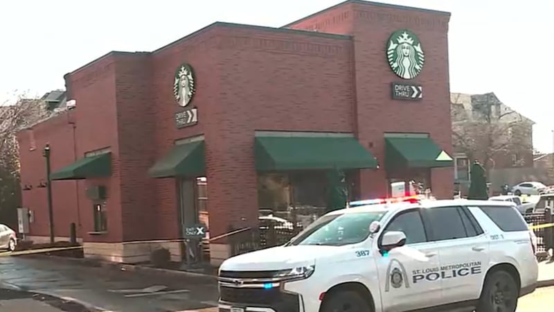 A woman was shot and killed at a St. Louis-area Starbucks.