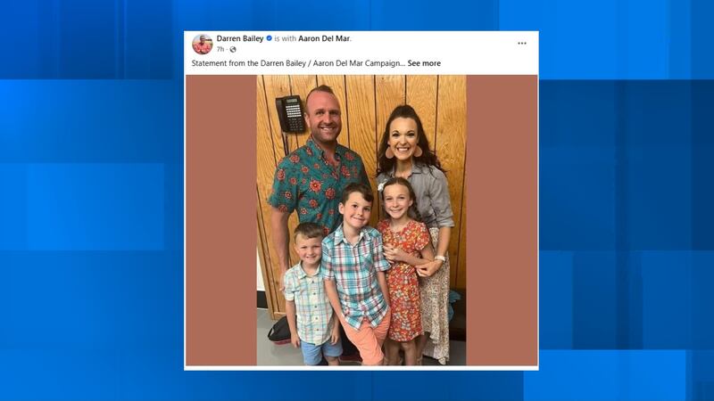 According to Bailey’s Facebook, Darren and his wife, Cindy, received the news on Wednesday...