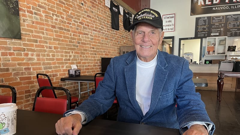 Bob Baxter worked in the U.S. Merchant Marine from 1953 to 2003.