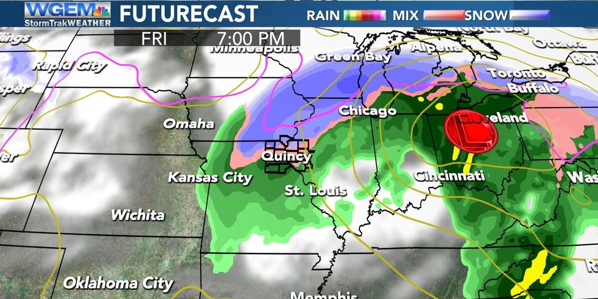 Wgem Map WEATHER ALERT - Wind, Rain and Snow
