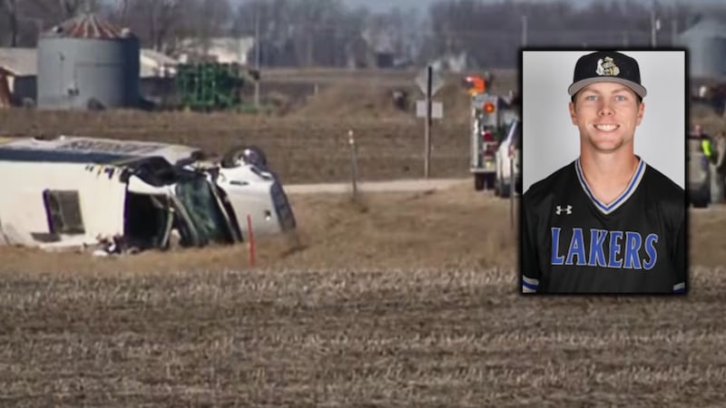 Carter Johnson was identified as the person killed in the bus crash.