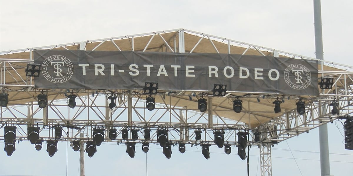 Opening night for the Tri-State Rodeo