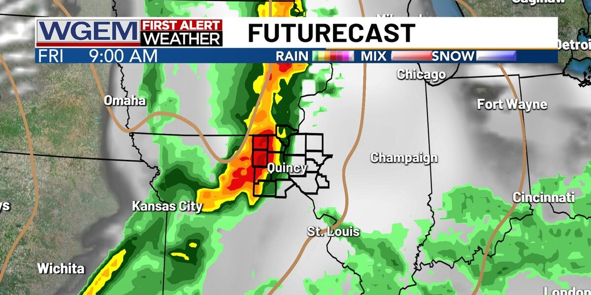 Wugem Layout First Alert Friday - Thunderstorms Expected
