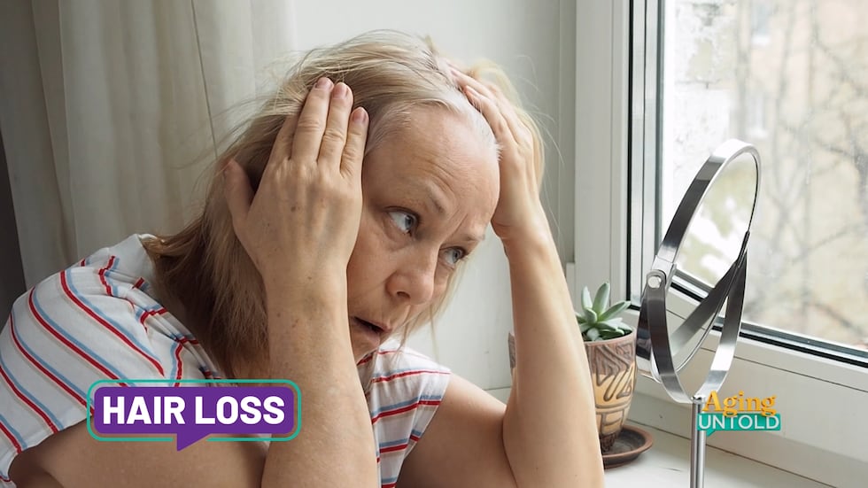 Thinning hair is not always tied to getting older.