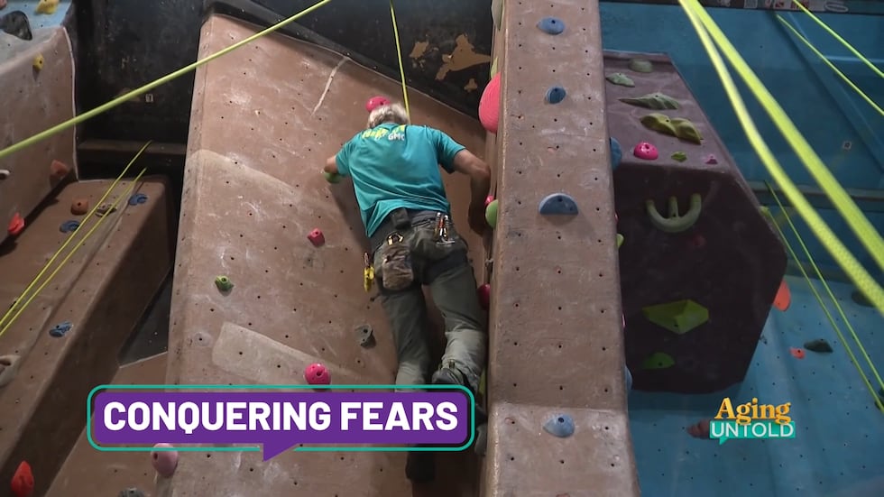 A group of older adults in Vermont has taken up rock climbing, calling themselves the...