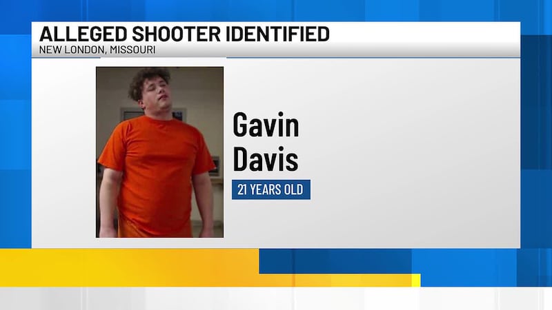 Missouri State Highway Patrol identified 21-year-old Gavin J. Davis, of New London, as the...