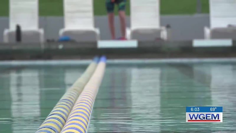 The swim meet is set to draw eight teams and roughly 115 athletes.